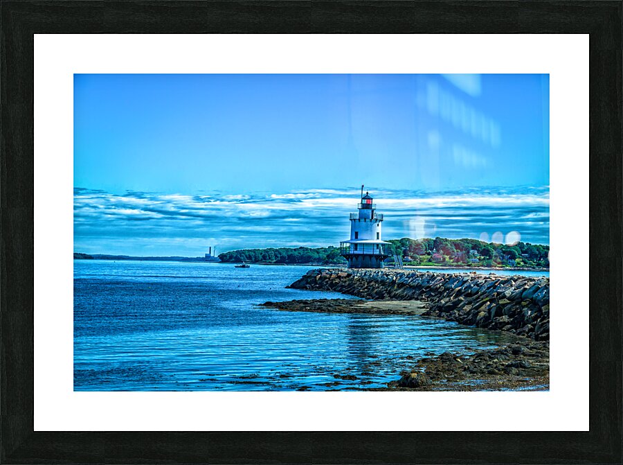 Spring Point Ledge Light Portland Picture Frame print