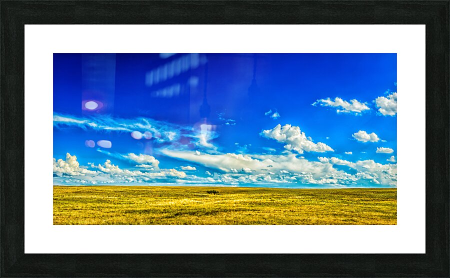 The Great Plains Picture Frame print