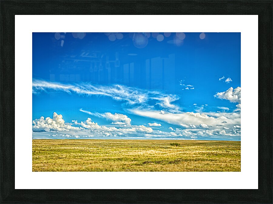 The Great Plains Picture Frame print