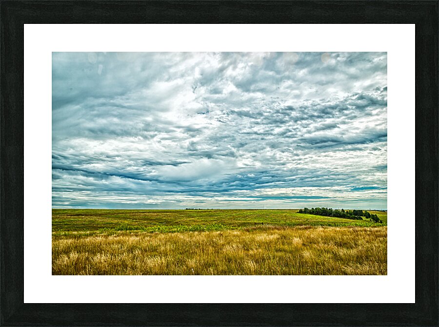 The Great Plains Picture Frame print