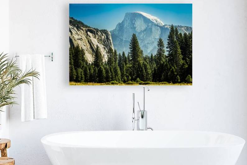 Half Dome seen from Cooks Meadow in Yosemite National Park Cali by Gestalt Imagery