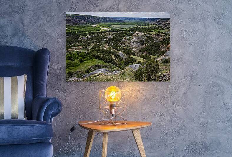 Scenic View of Oxbow Overlook in Theodore Roosevelt National Par by Gestalt Imagery