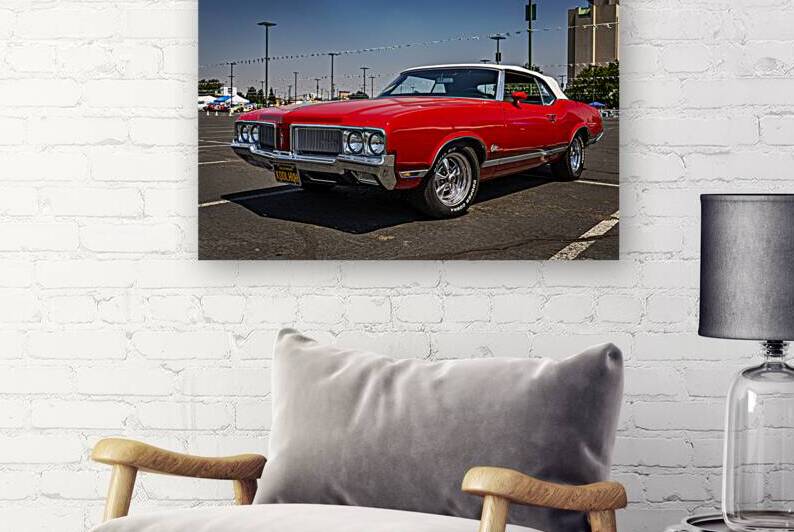 1970 Oldsmobile Cutlass Convertible by Gestalt Imagery