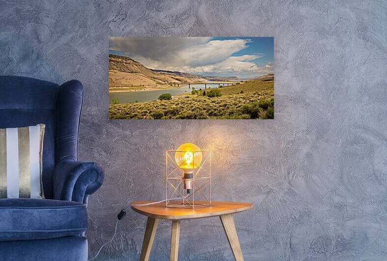US Highway 50 Crossing the Gunnison River in Colorados Rocky La by Gestalt Imagery