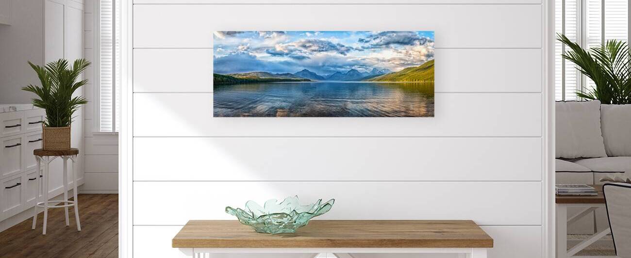  MG 0264 Pano Edit Lake McDonald Glacier Nati by Gestalt Imagery