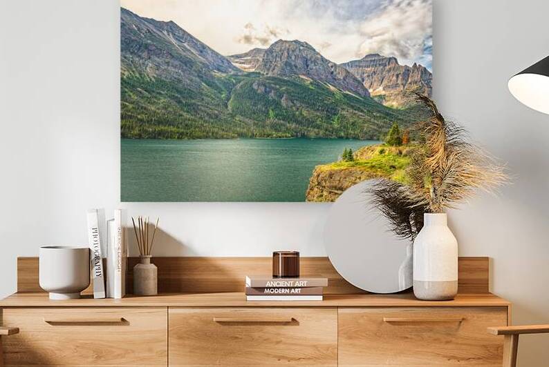 St. Mary Lake along Going to the Lake Montana by Gestalt Imagery