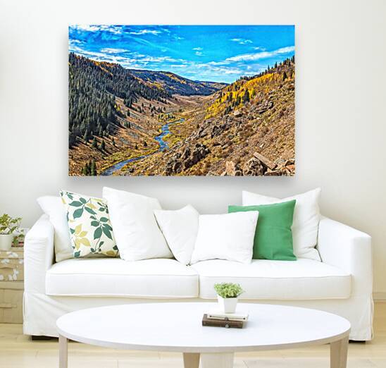 Cumbres Creek Osier Colorado by Gestalt Imagery