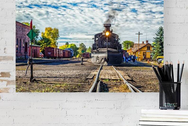 Cumbres and Toltec Narrow Gauge Train by Gestalt Imagery