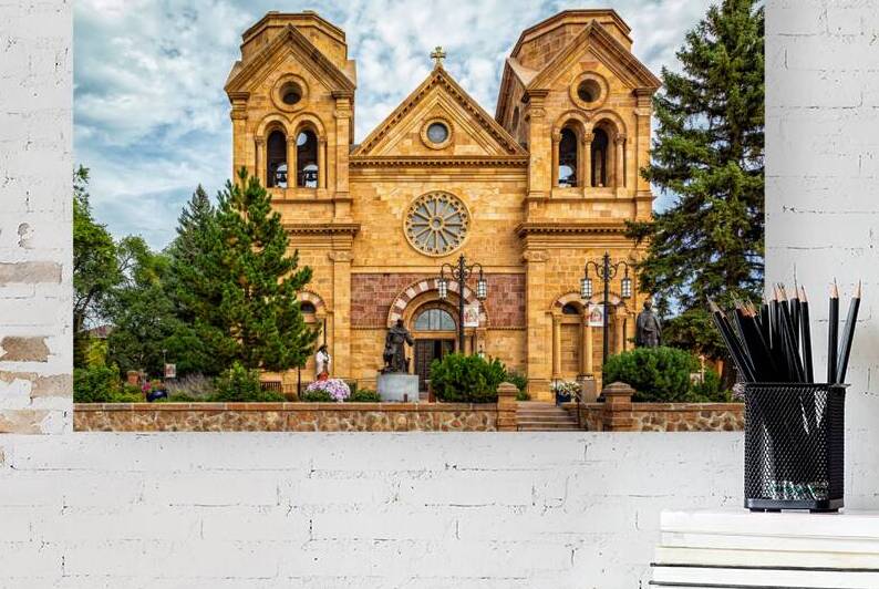 Cathedral Basilica of St Francis of Assisi Santa Fe New Mexico by Gestalt Imagery