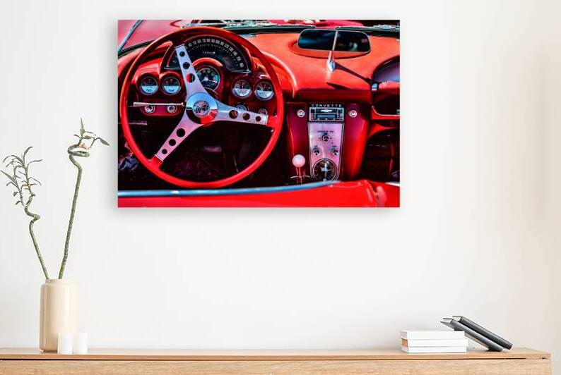 IMG 3168 Edit 1962 Chevrolet Corvette dashboa by Gestalt Imagery