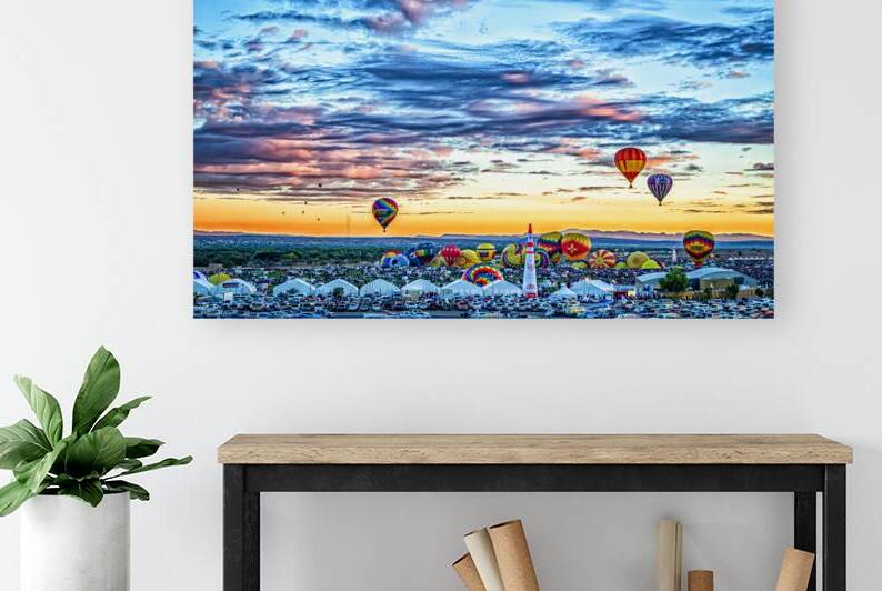 IMG 3608 Edit Albuquerque Hot Air Balloon Fie by Gestalt Imagery