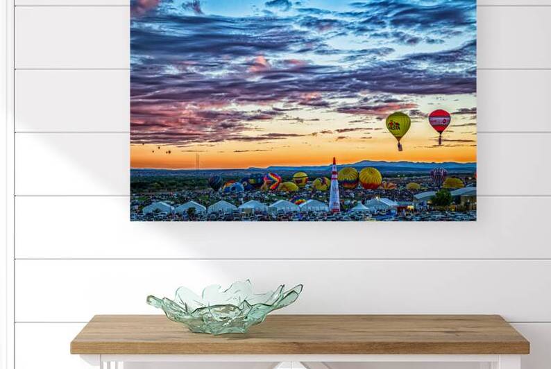 IMG 3585 Edit Albuquerque Hot Air Balloon Fie by Gestalt Imagery