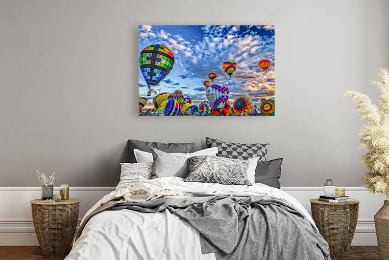IMG 4612 Edit Albuquerque Hot Air Balloon Fie by Gestalt Imagery