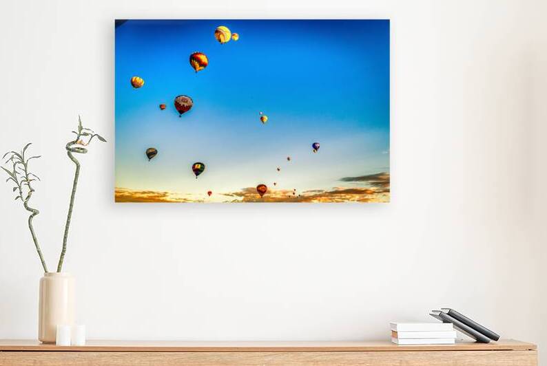 Albuquerque Hot Air Balloon Fie by Gestalt Imagery