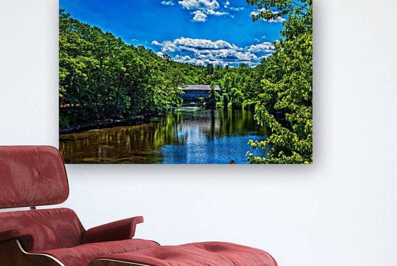 IMG 7320 Edit Henniker Covered Bridge by Gestalt Imagery