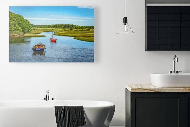 IMG 7061 Edit 2 Boats on Herring River Cape C by Gestalt Imagery