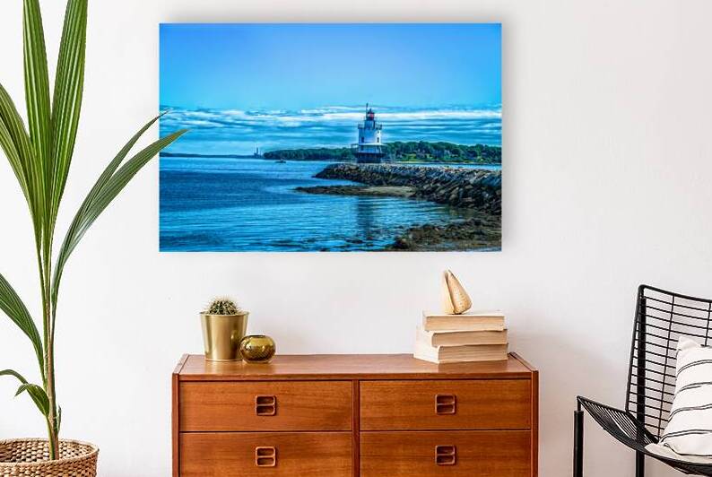 Spring Point Ledge Light Portland by Gestalt Imagery