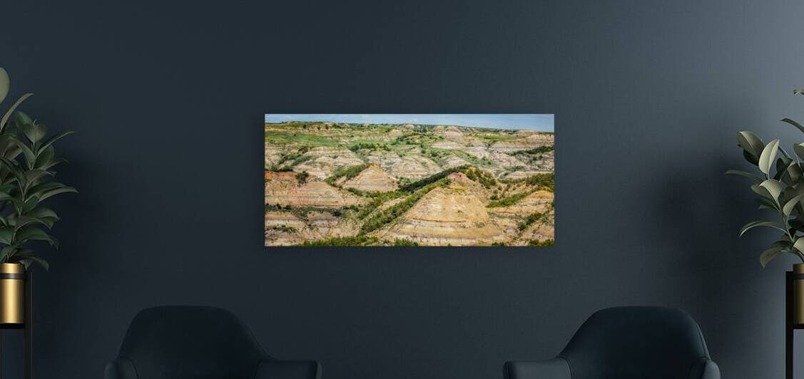 IMG 9205 Pano Edit Painted Canyon Overlook No by Gestalt Imagery