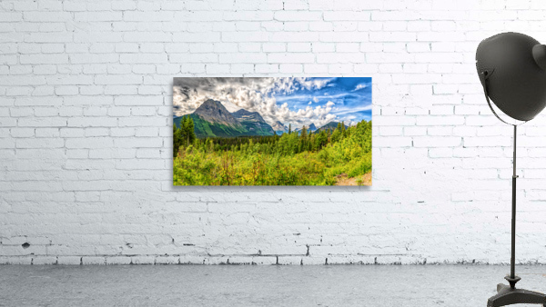 MG 9343 Pano Edit Glacier National Park by Gestalt Imagery Wall Art