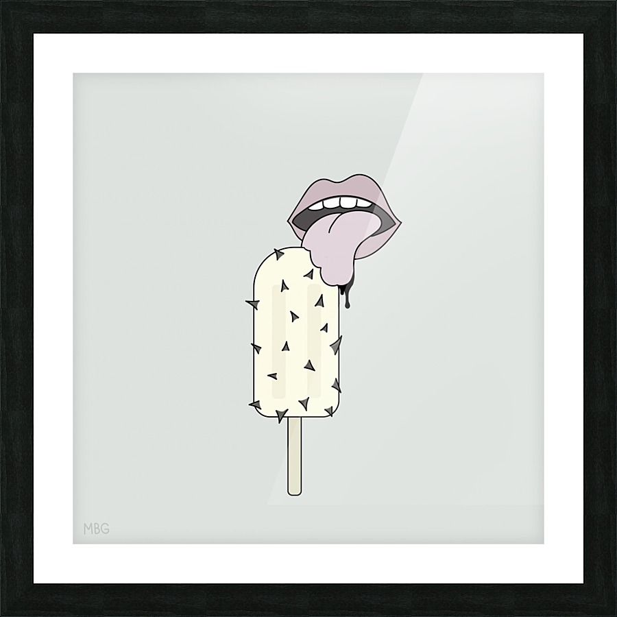 popsicle Picture Frame print