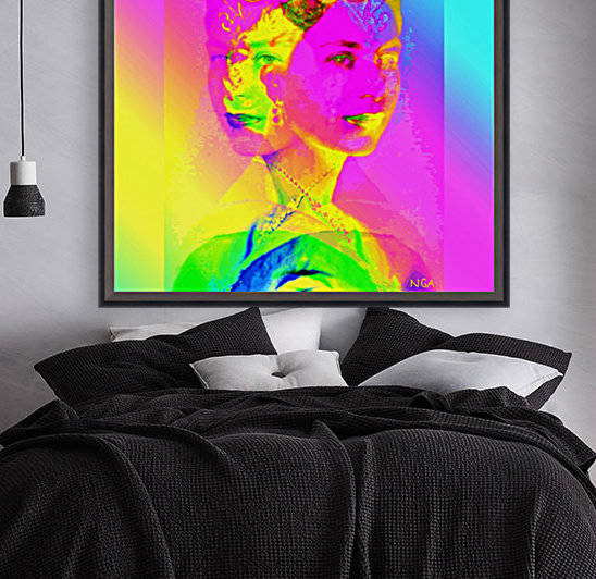 Royalty -  Queen Elizabeth by Neil Gairn Adams by Neil Gairn Adams