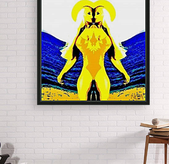 The  2 Faced Bunny Rabbit -  by Neil Gairn Adams by Neil Gairn Adams