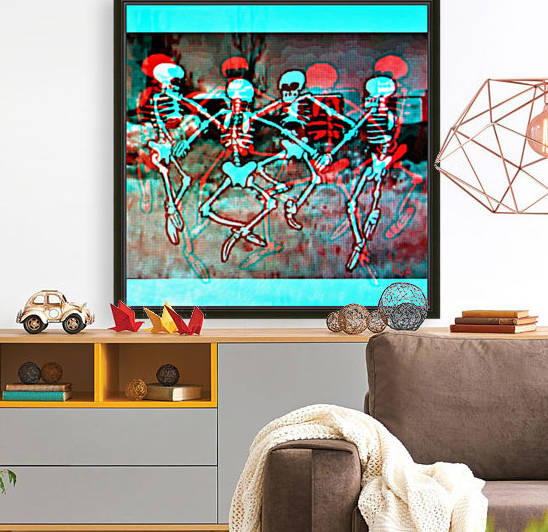 Dancing Skeletons - by Neil Gairn Adams  by Neil Gairn Adams
