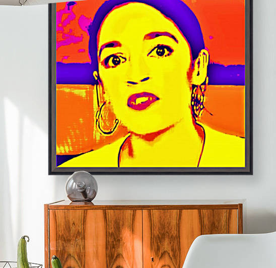 Alexandria Ocasio Cortez   by Neil Gairn Adams by Neil Gairn Adams