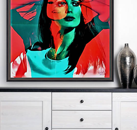 Reflection - by Neil Gairn Adams  by Neil Gairn Adams
