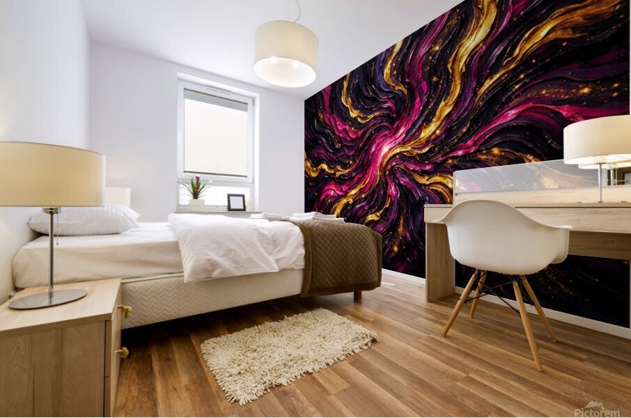 Stellar Eclipse Mural print