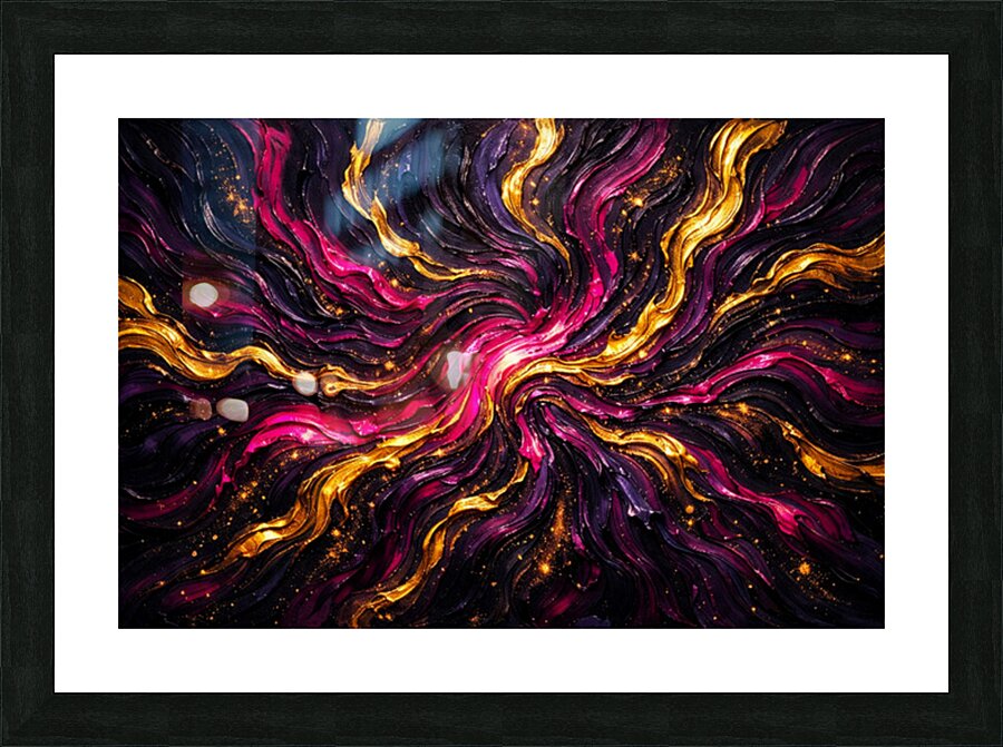 Stellar Eclipse Picture Frame print