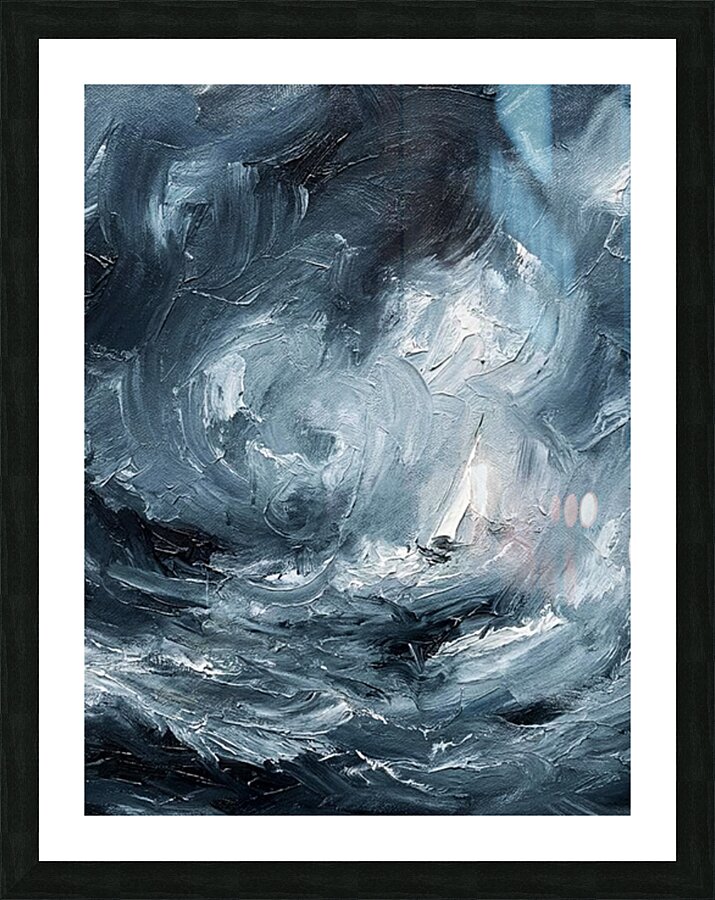 Abyssal Tempest Picture Frame print