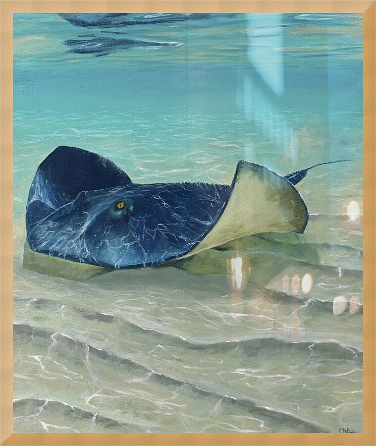 CastingRays Picture Frame print