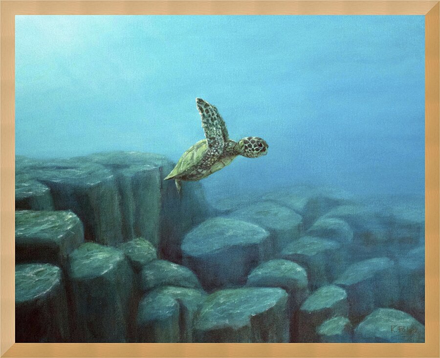 Into the Blue | Print Picture Frame print