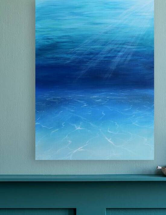 DeepBlue white by Katherine Polack