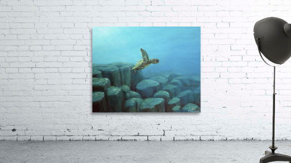 Into the Blue | Print Wall Preview