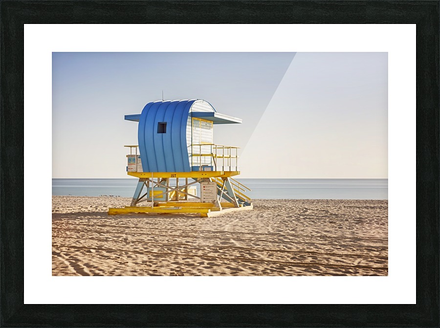 Miami Beach 117 Picture Frame print