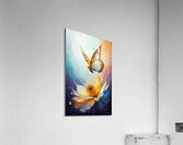 abstract oil painting of flowers 48 Acrylic Print