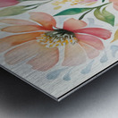 h flower 24 Metal print