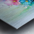 abstract oil painting of flowers 25 Metal print