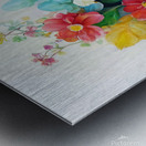 abstract oil painting of flowers 34 Metal print