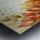 abstract oil painting of flowers 13 Metal print