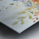 abstract oil painting of flowers 20 Metal print