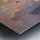 abstract oil painting of flowers 19 Metal print