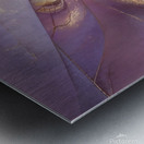 abstract oil painting of flowers 26 Metal print