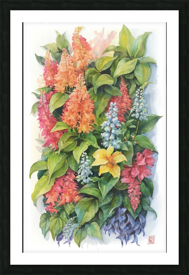 h flower 2 1711726140.3713 Picture Frame print