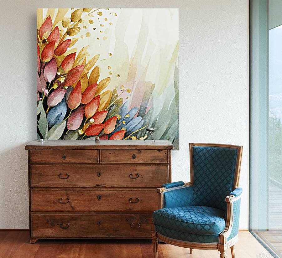 abstract oil painting of flowers 13 Reproduction