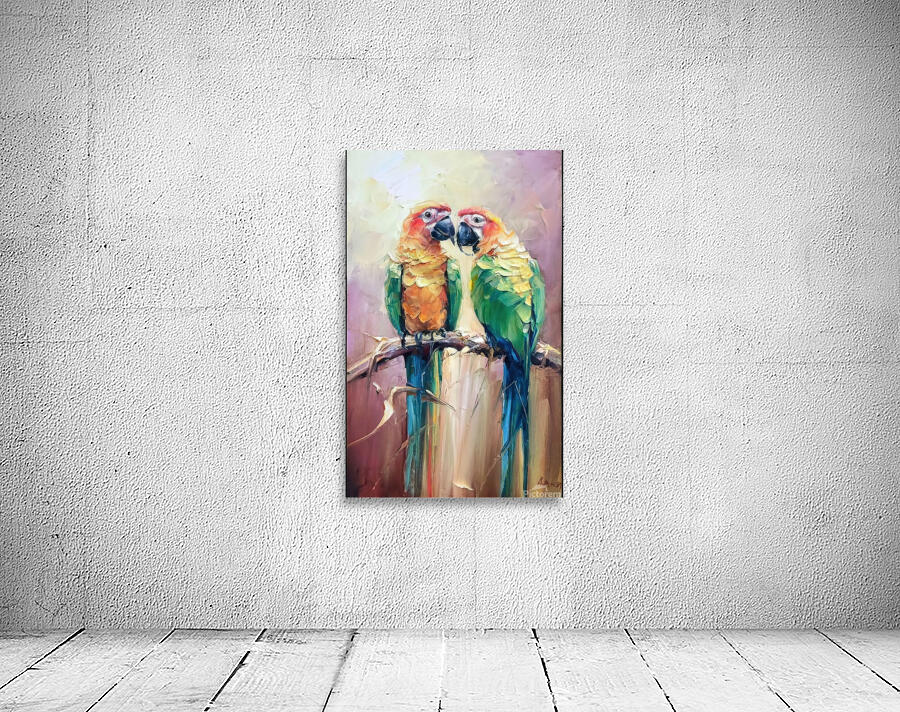 abstract oil painting of flowers 35 Wall Preview