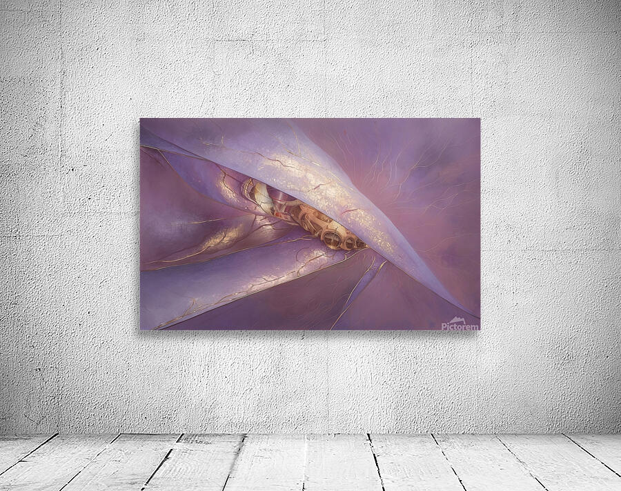 abstract oil painting of flowers 26 Wall Preview