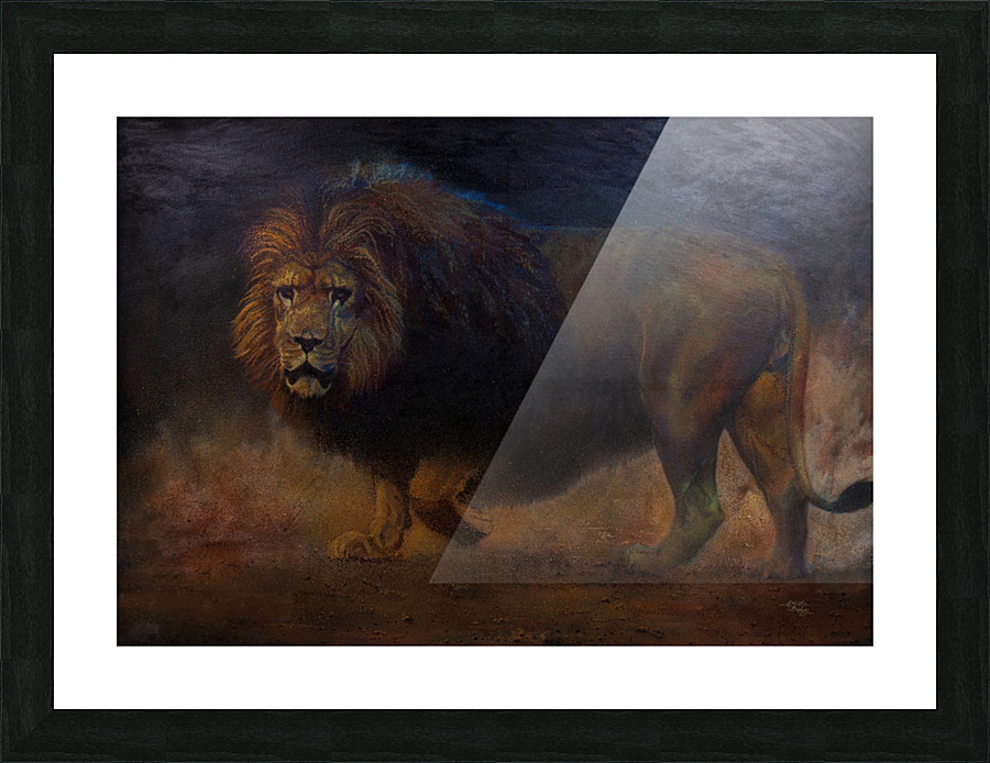 The Titan Picture Frame print
